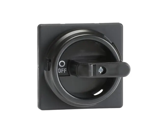 Produktfoto 1 von ABB Schwarz OZ Drehgriff für Trennschalter 59 mm, IP65