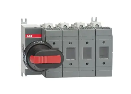 Produktfoto 1 von ABB 1SCA11 Sicherungsschalter-Trennschalter / 4-polig 60 A Umschlossen