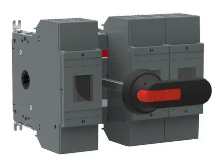 Produktfoto 1 von ABB 1SCA10 Sicherungsschalter-Trennschalter / 3-polig 400 A 400A Umschlossen, B1-B4 Sicherungsgröße, 3 phasig