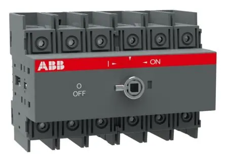 Produktfoto 1 von ABB 1SCA10 Trennschalter 6-polig 100A Umschlossen, 3 phasig