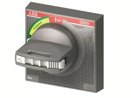 Produktfoto 1 von ABB Anthrazit, Rot 1SDA06 Drehgriff für Lasttrennschalter 67 mm