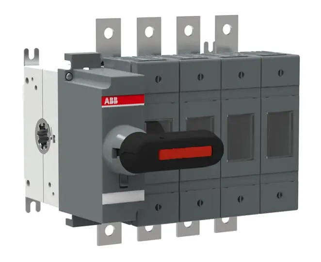 Produktfoto 1 von ABB Sicherungsschalter-Trennschalter / 4-polig 100 A, A2-A4 Sicherungsgröße