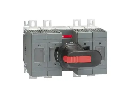 Produktfoto 1 von ABB 1SCA11 Sicherungsschalter-Trennschalter / 4-polig 160A NH00