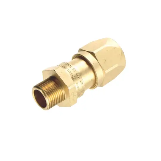Produktfoto 1 von Thomas & Betts Kopex Messing vernickelt Kabelrohr Befestigung 20 mm Metallisch Metallisch-Finish IP66