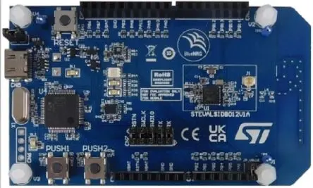 Produktfoto 1 von STMicroelectronics Evaluierungsplattform basierend auf BlueNRG-LP System-On-Chip Entwicklungstool Kommunikation und