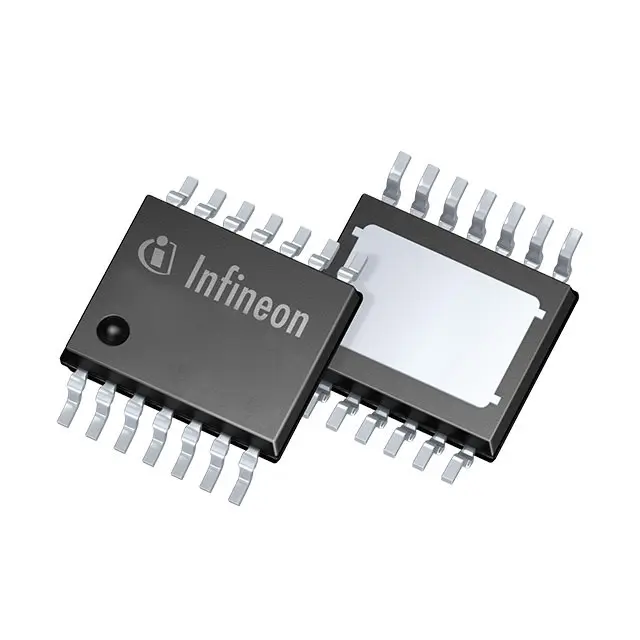 Produktfoto 1 von Infineon BTS7004-1EPZ 1 Leistungsschalter-IC High-Side 4.4 mΩ 14-Pin 5 Ausg. PG-TSSO-14