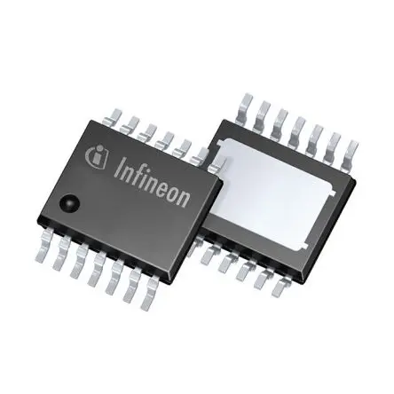 Produktfoto 1 von Infineon BTS7004-1EPZ 1 Leistungsschalter-IC High-Side 4.4 mΩ 14-Pin 5 Ausg. PG-TSSO-14