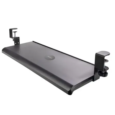 Produktfoto 1 von StarTech.com Tastaturschublade, Schwarz, 32 mm x 310mm x 700 mm Integrierte Handgelenkstütze