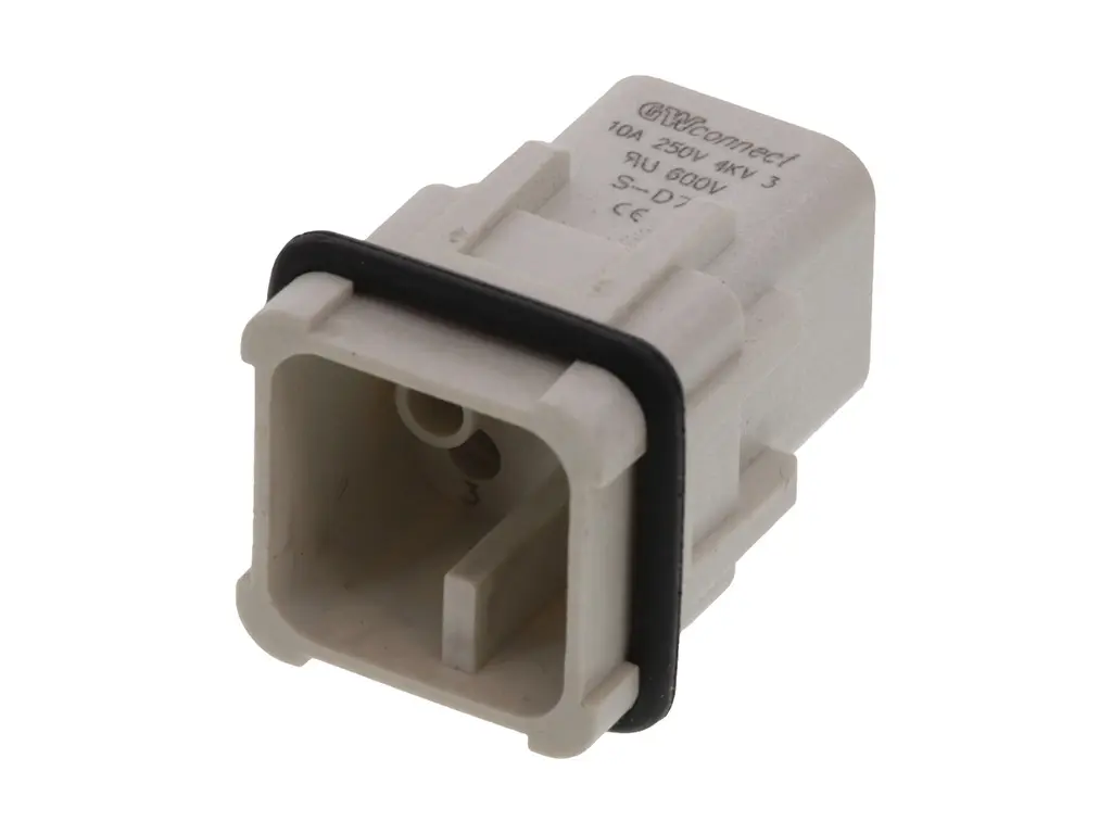 Produktfoto 1 von Molex 93601 Robustes Power Steckverbinder-Modul, 7-polig 10A Buchse, Crimpkontakteinsatz für Elektronische Maschinen