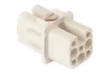 Produktfoto 1 von Molex 93601 Robustes Power Steckverbinder-Modul, 8-polig 10A Buchse, Crimpkontakteinsatz für Elektronische Maschinen