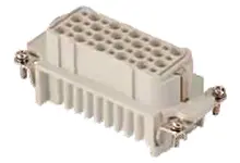 Produktfoto 1 von Molex 93601 Robustes Power Steckverbinder-Modul, 40-polig 10A Buchse, Crimpkontakteinsatz für Elektronische Maschinen