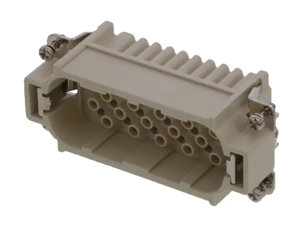 Molex 93601 Robustes Power Steckverbinder-Modul, 40-polig 10A Stecker, Crimpkontakteinsatz für Elektronische Maschinen