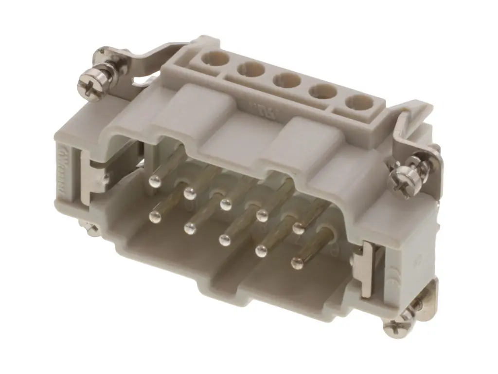 Produktfoto 1 von Molex 93601 Robustes Power Steckverbinder-Modul, 10-polig 16A Stecker, Schraubklemmen-Einsatz für Elektronische