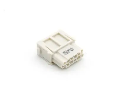 Produktfoto 1 von Molex 93601 Modul für robusten Stromversorgungsstecker Buchse, 12-polig 10A, Einsatz für gedrehte Crimpkontakte für