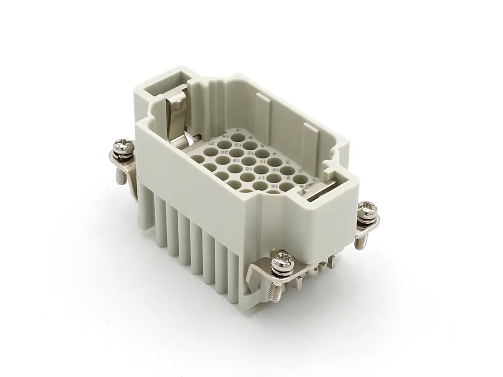 Molex 93601 Robustes Power Steckverbinder-Modul, 42-polig 10A Stecker, Crimpkontakteinsatz für Elektronische Maschinen