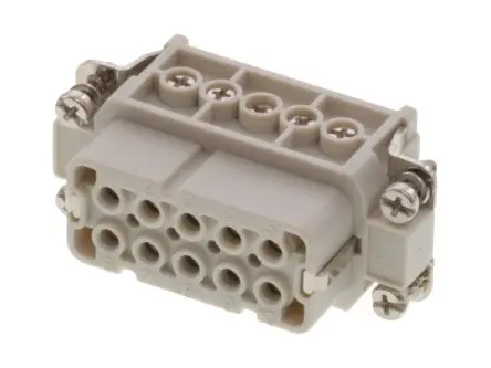 Molex 93601 Modul für robusten Stromversorgungsstecker Buchse, 10-polig 16A, Schraubklemmeneinsatz. Terminal für