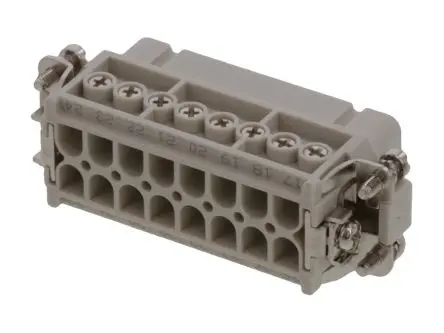 Produktfoto 1 von Molex 93601 Modul für robusten Stromversorgungsstecker Buchse, 16-polig 16A, Schraubklemmeneinsatz. Terminal für
