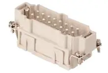 Produktfoto 1 von Molex 93601 Modul für robusten Stromversorgungsstecker Stecker, 24-polig 16A, Push-In-Steckeinsatz für Elektronische