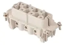 Produktfoto 1 von Molex 93601 Modul für robusten Stromversorgungsstecker Buchse, 6-polig 35A, Schraubklemmeneinsatz. Terminal für