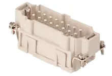 Produktfoto 1 von Molex 93601 Robustes Power Steckverbinder-Modul, 24-polig 16A Stecker, Steckklemmeinsatz Einstecken für Elektronische