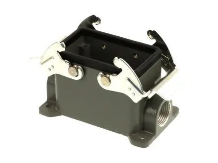 Produktfoto 1 von Molex 93601 Gehäuse für robusten Stromversorgungsstecker 2, Oberfläche 10B STD, IP66