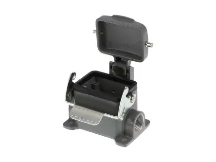 Produktfoto 1 von Molex 93601 Gehäuse für robusten Stromversorgungsstecker 1, Oberfläche 6B STD, IP66