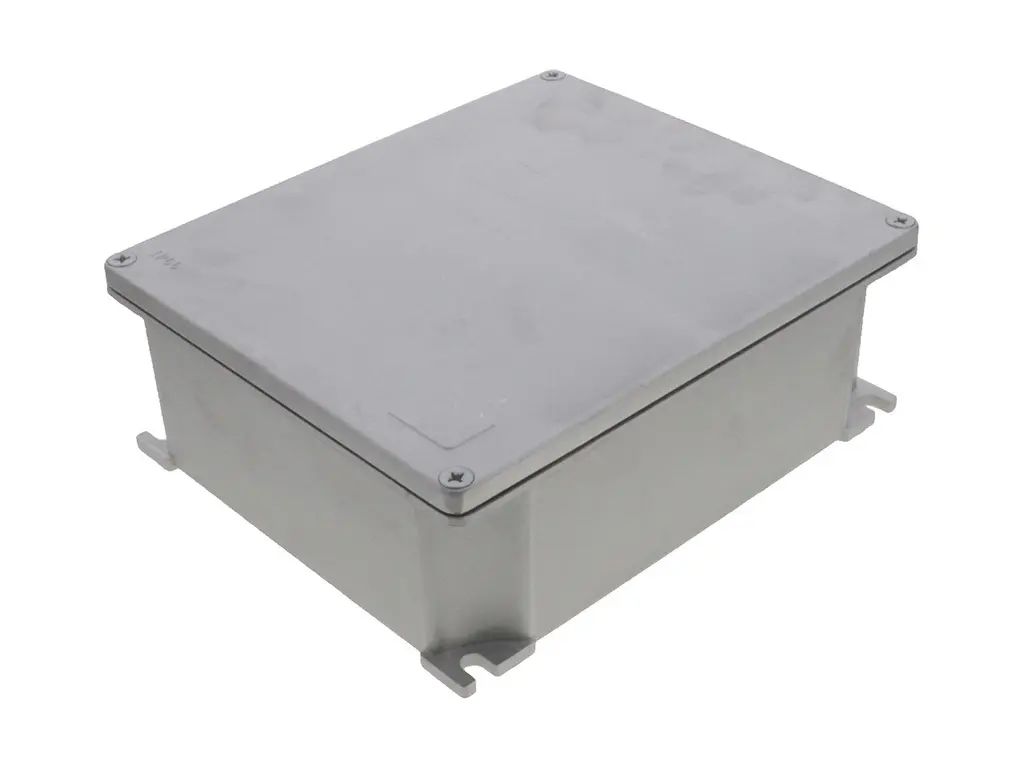 Produktfoto 1 von Molex 93604; Gehäuse; Aluminiumdruckguss; Sand Geflanscht IP66, IP69 Breite 215 mm Höhe 91 mm Länge 252 mm