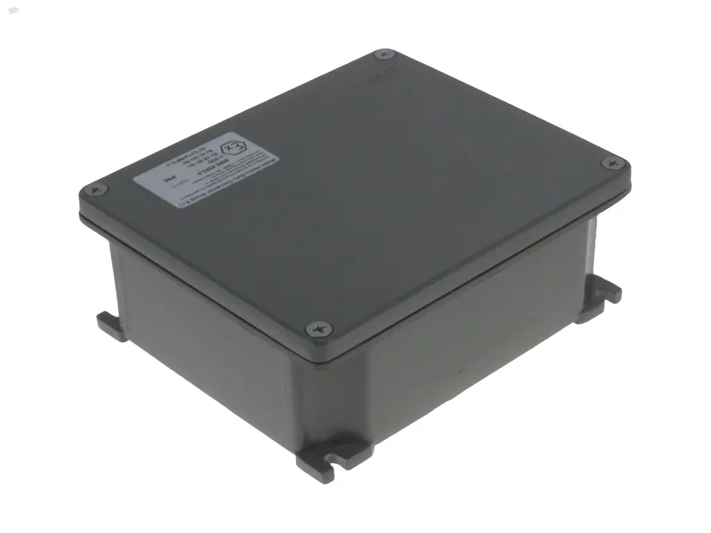 Produktfoto 1 von Molex 93604; Gehäuse; Aluminiumdruckguss; Grau RAL 7037 Geflanscht IP66 Breite 141 mm Höhe 64 mm Länge 166 mm
