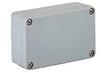 Produktfoto 1 von Molex 93604; Gehäuse; Aluminiumdruckguss; Grau RAL 7001 IP66, IP69 Breite 64 mm Höhe 35 mm Länge 98 mm