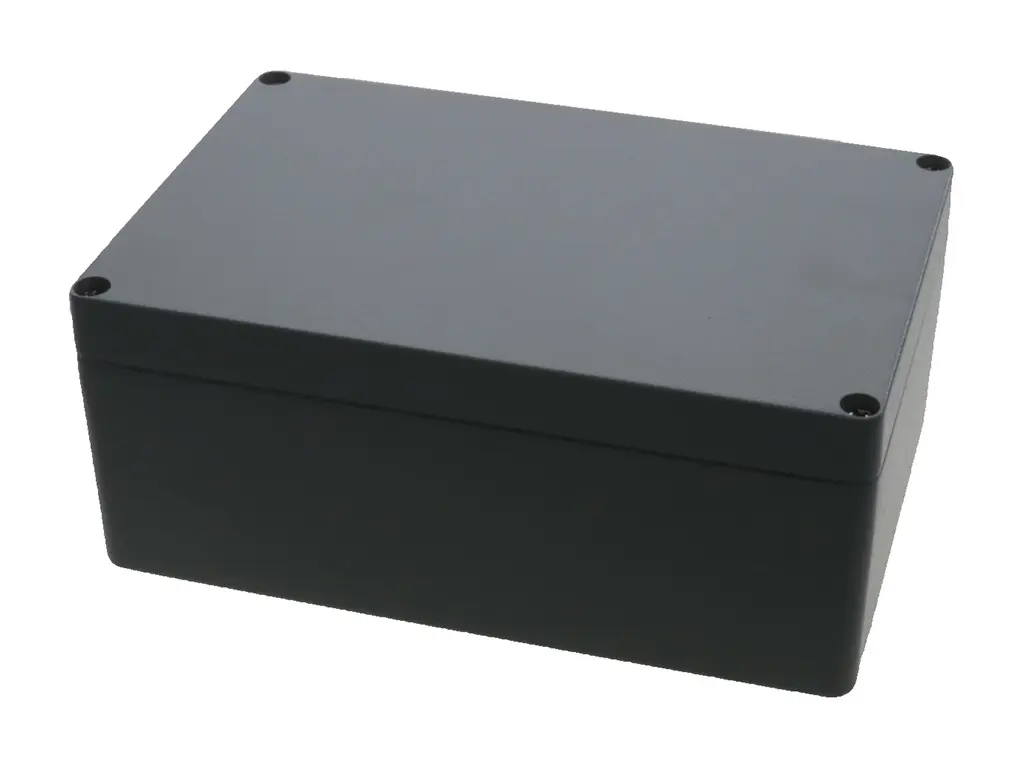 Produktfoto 1 von Molex 93604; Gehäuse; Aluminiumdruckguss; Grau RAL 7001 IP66, IP69 Breite 160 mm Höhe 100 mm Länge 240 mm