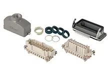 Produktfoto 1 von Molex S-E Schwere Steckverbinder Steckverbindersatz, Buchse/Stecker 6-polig, 500 V / 16A