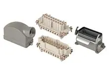 Produktfoto 1 von Molex 93603 Schwere Steckverbinder Oberfläche 16A Schraubbefestigung Stecker/Buchse 6-polig, 500V