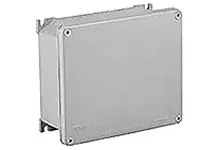 Produktfoto 1 von Molex 93604; Gehäuse; Aluminiumdruckguss; Grau RAL 9006 Geflanscht IP66, IP69 Breite 141 mm Höhe 64 mm Länge 166 mm