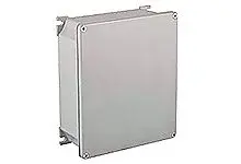 Produktfoto 1 von Molex 93604; Gehäuse; Aluminiumdruckguss; Grau RAL 9006 Geflanscht IP69, IP66 Breite 215 mm Höhe 91 mm Länge 252 mm