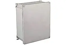 Produktfoto 1 von Molex 93604; Gehäuse; Aluminiumdruckguss; Grau RAL 9006 Geflanscht IP66, IP69 Breite 257 mm Höhe 121 mm Länge 307 mm