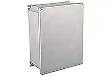 Produktfoto 1 von Molex 93604; Gehäuse; Aluminiumdruckguss; Grau RAL 9006 Geflanscht IP69, IP66 Breite 313 mm Höhe 157 mm Länge 407 mm