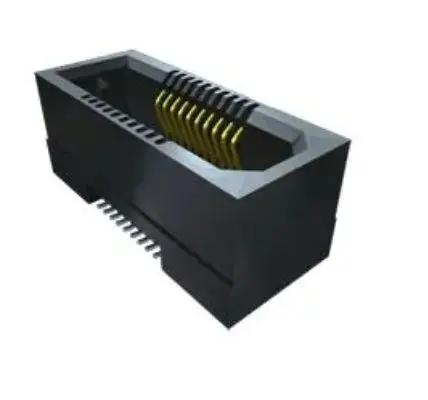 Produktfoto 1 von Samtec ERF5 Leiterplattenbuchse Gerade Oberfläche 20-polig / 2-reihig, Raster 0.8 mm Lot
