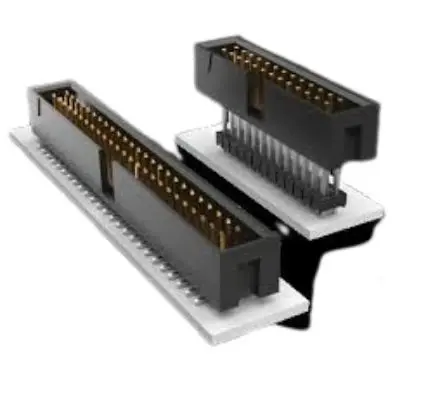 Produktfoto 1 von Samtec HTST Leiterplattenleiste Gerade, 10-polig / 2-reihig, Raster 2.54 mm Raster Oberfläche, Kabel-Platine, Ummantelt