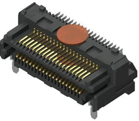 Produktfoto 1 von Samtec LSHM Leiterplattenleiste Gerade, 40-polig / 2-reihig, Raster 0.5 mm Raster Oberfläche, Kabel-Platine, Ummantelt