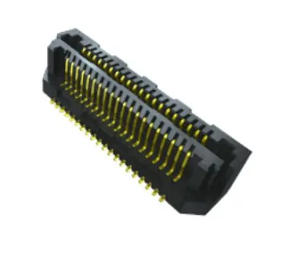 Produktfoto 1 von Samtec LSS Leiterplattenleiste Gerade, 20-polig / 2-reihig, Raster 0.64 mm Raster Oberfläche, Kabel-Platine, Ummantelt