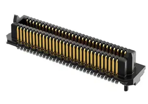 Samtec ADM6 Leiterplattenleiste Gerade, 200-polig / 4-reihig, Raster 0.64 mm Raster Oberfläche, Kabel-Platine, Ummantelt