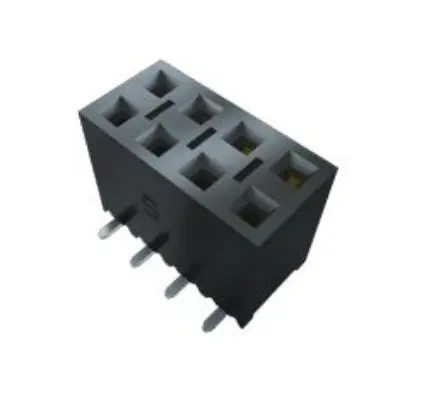 Produktfoto 1 von Samtec SSM Leiterplattenbuchse Gerade Oberfläche 10-polig / 2-reihig, Raster 2.54 mm Lot