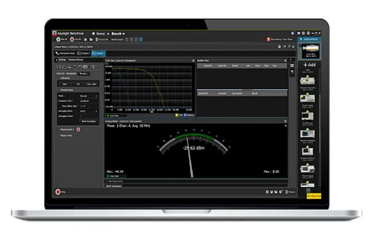 Produktfoto 1 von Keysight Technologies PathWave BenchVue HF-Leistungsmessgerät-Software für BV0007B