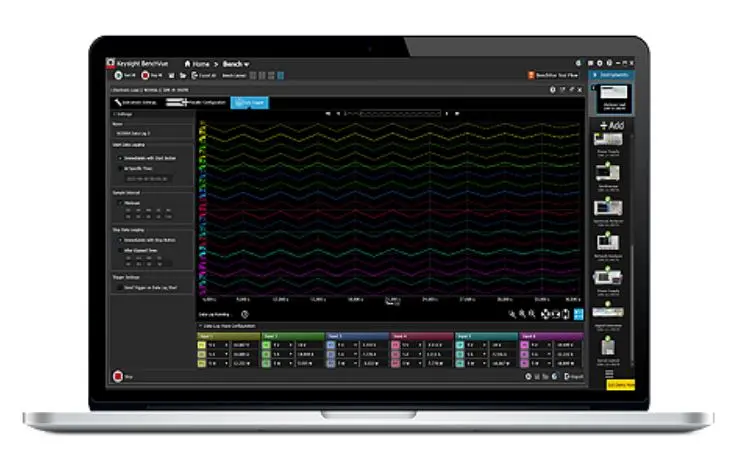 Produktfoto 1 von Keysight Technologies PathWave BenchVue Windows 8, Windows 10, Windows 8.1 Software für elektronische Lasten für BV0012B