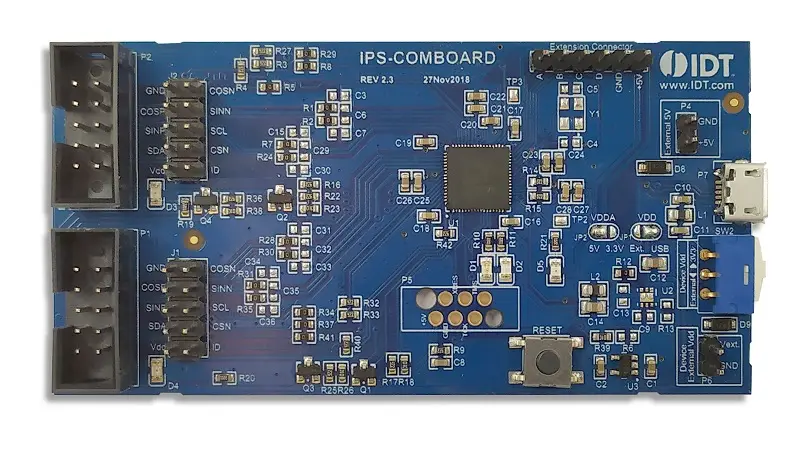 Produktfoto 1 von Renesas IPS2-COMBoard Induktiver Positionssensor-Entwicklungskit, Evaluierungsplatine Entwicklungstool Sensor für IDT