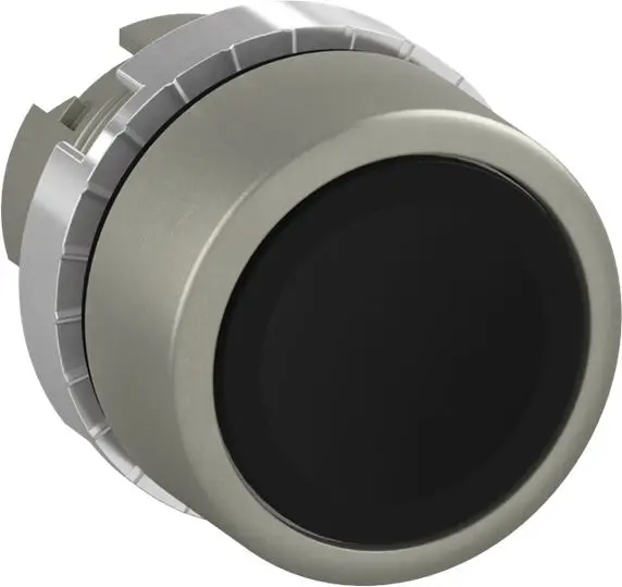 Produktfoto 1 von ABB 1SFA1 Druckschalter, Schwarz Tastend Pilzkopf, IP66