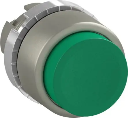 Produktfoto 1 von ABB 1SFA1 Druckschalter, Grün Tastend Rund, IP66