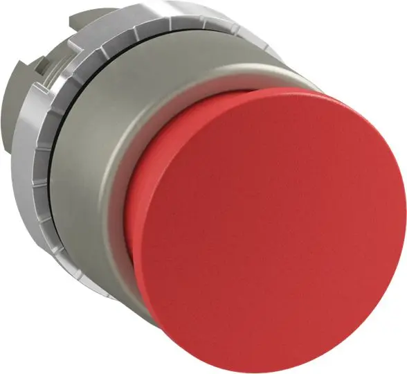 Produktfoto 1 von ABB 1SFA1 Druckschalter, Rot Tastend Pilzkopf, IP66