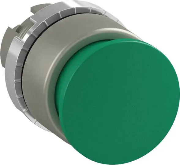 Produktfoto 1 von ABB 1SFA1 Druckschalter, Grün Tastend Pilzkopf, IP66