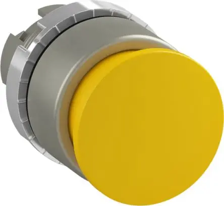 Produktfoto 1 von ABB 1SFA1 Druckschalter, Gelb Tastend Pilzkopf, IP66